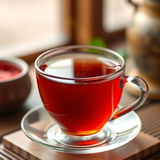 Eine Tasse chinesischer Tee, symbolisiert den entspannten Einstieg in die Sprache